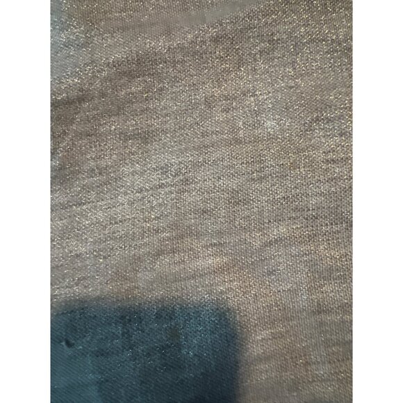 EILEEN FISHER Silver Twinkle Heavy Linen Shimmer Cami Dress M - Picture 6 of 11